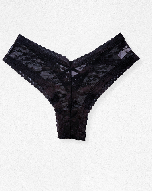 Panty cachetero lace X-back