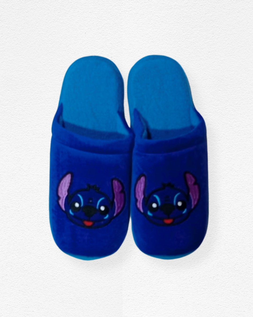 Pantuflas - Stitch Azul