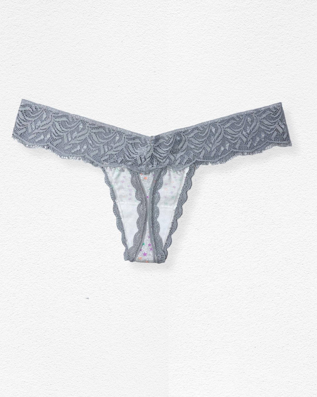 Panty Hilo con Fajón de Encaje