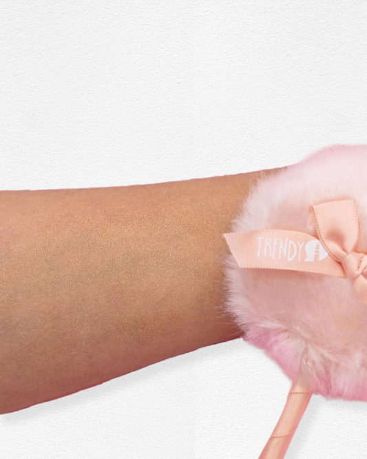 Pompón Rosado de Brillitos