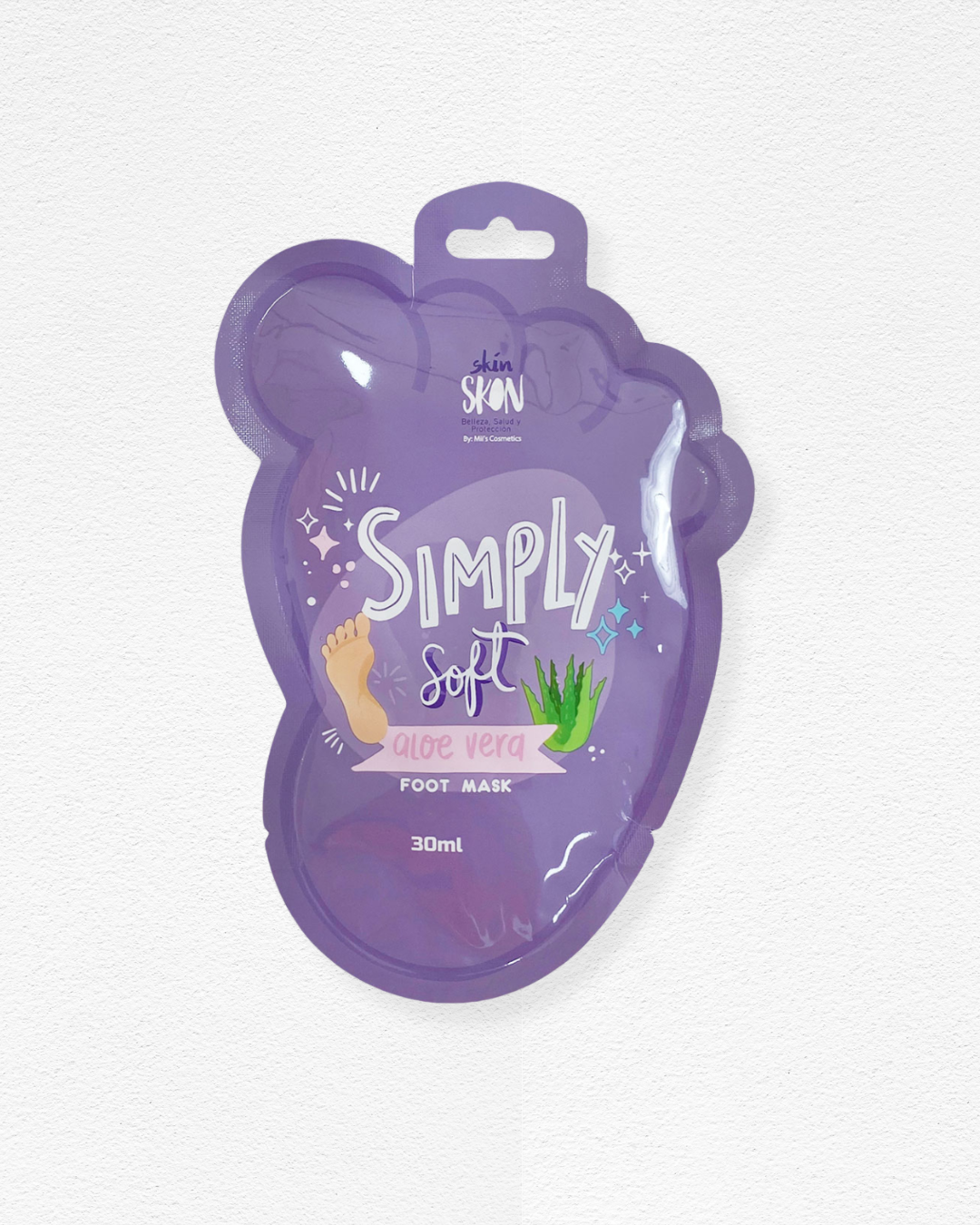 Mascarilla para Pies - Aloe Vera