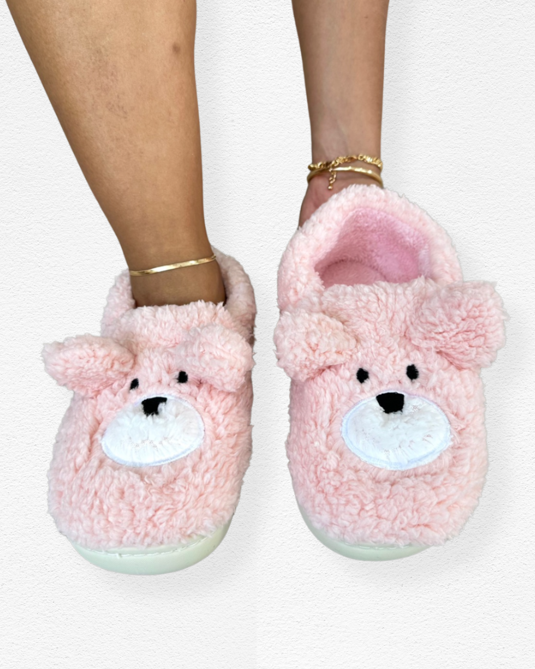 Pantuflas - Teddy Blush