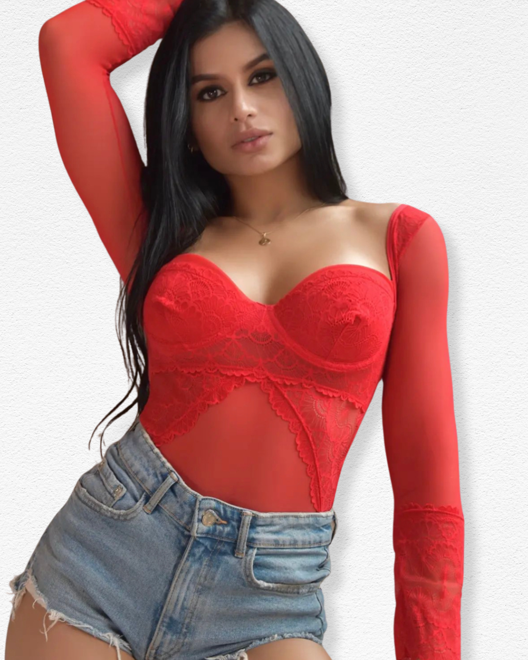 Body Alejandra - Encaje Delicado