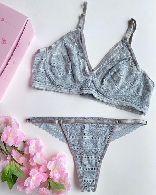Set de Ropa Interior Aileen - Encaje Delicado