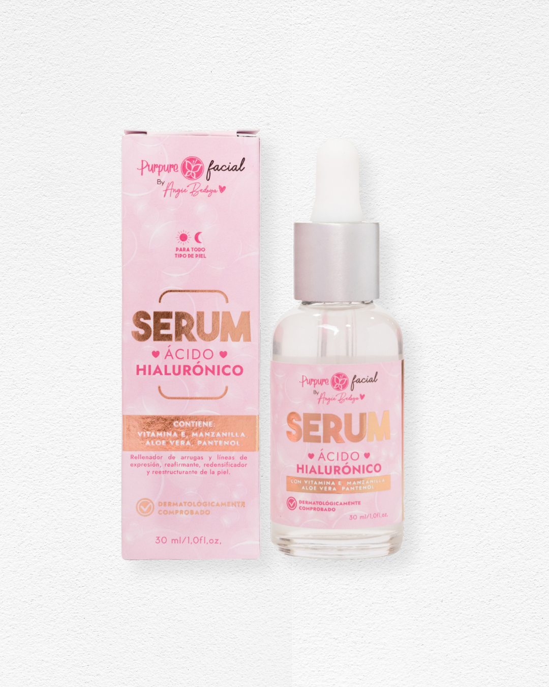 Serum Facial Ácido Hialurónico – Hidratación y Firmeza