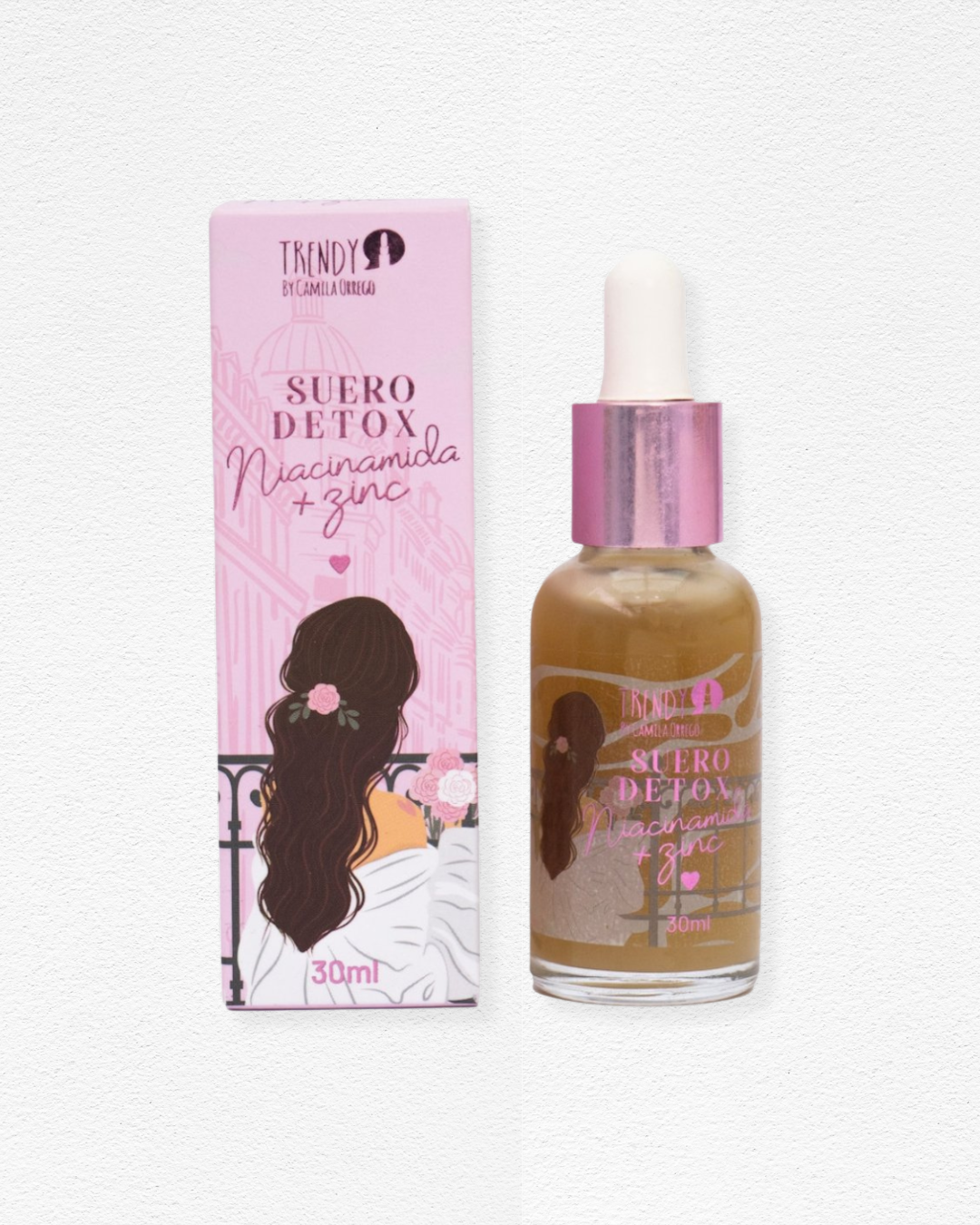 Suero Detox - Niacinamida + Zinc