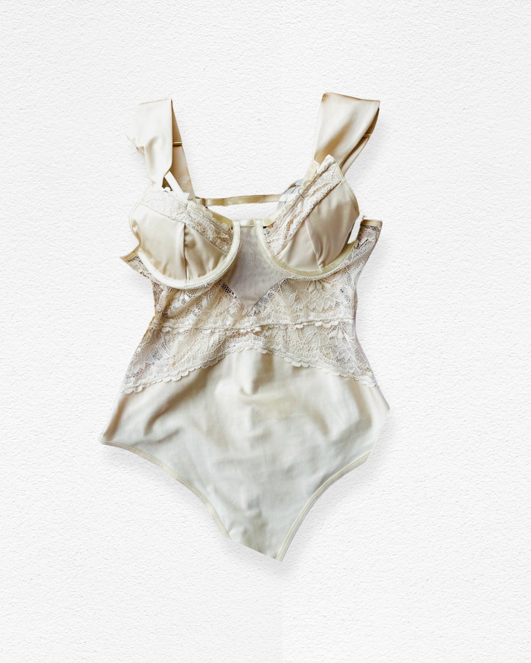 Body Tiffany - Encaje Marfil