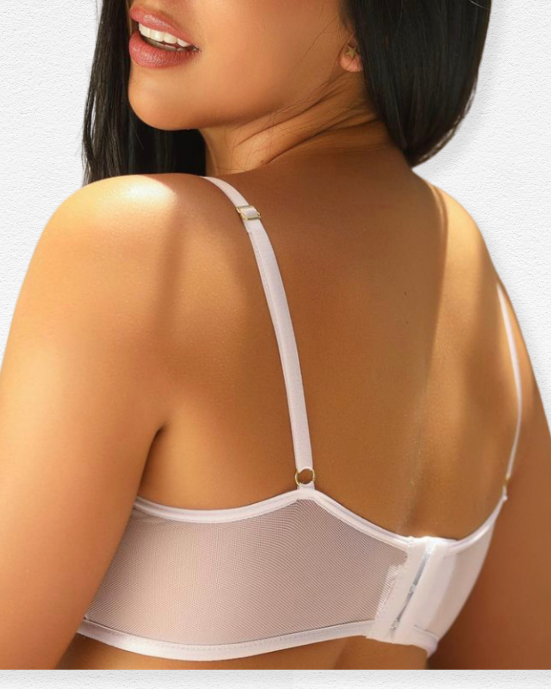 Set de Ropa Interior Natalia - Encaje Geométrico