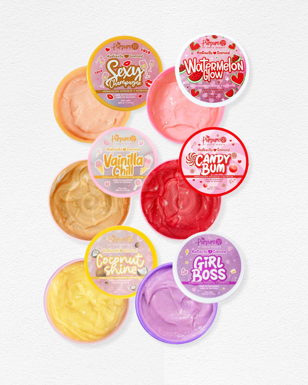 Mantequillas Corporales con Brillo - Purpure