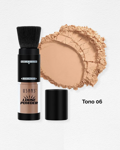 Polvo Suelto con Brocha - Loose Powder