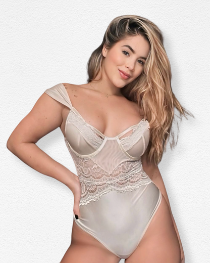 Body Tiffany - Encaje Marfil