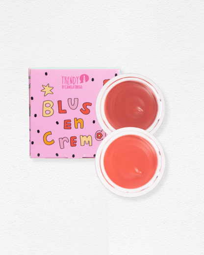 Blush Doble en Crema - Fresita