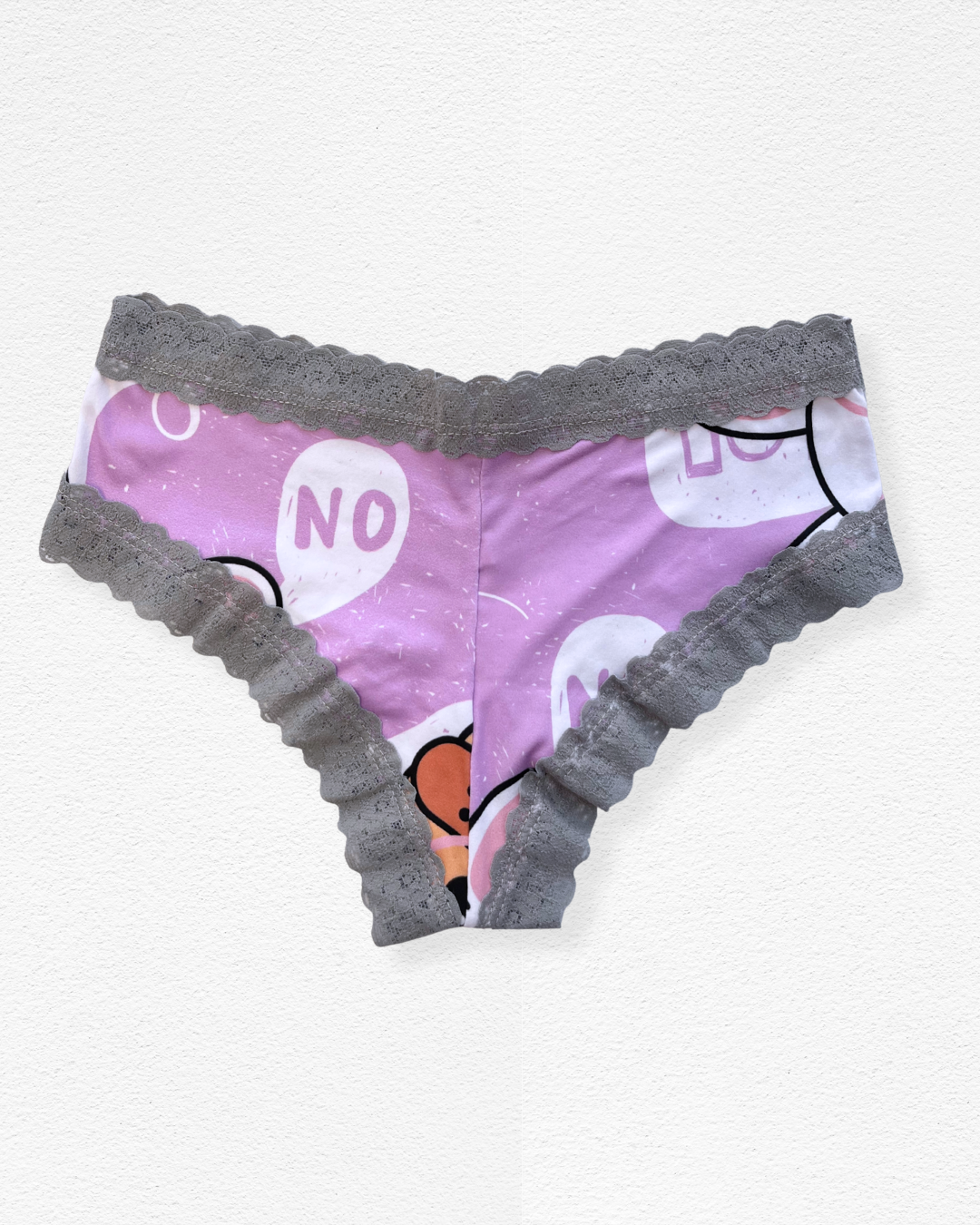 Panty de Algodón con Encaje Clásico