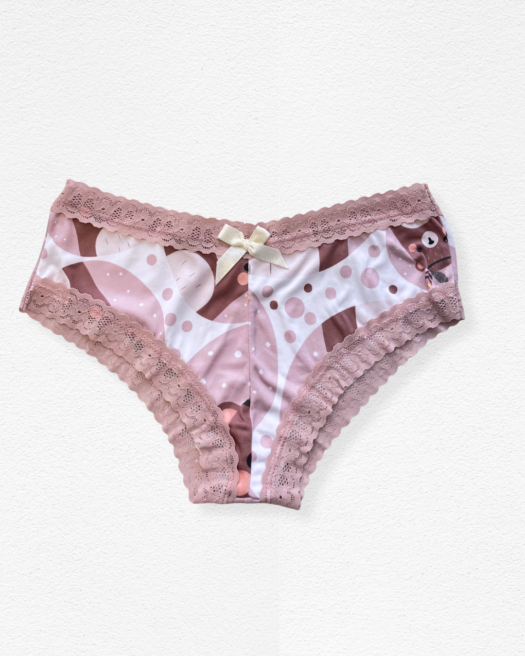 Panty de Algodón con Encaje Clásico