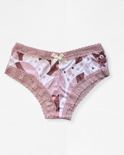 Panty de Algodón con Encaje Clásico