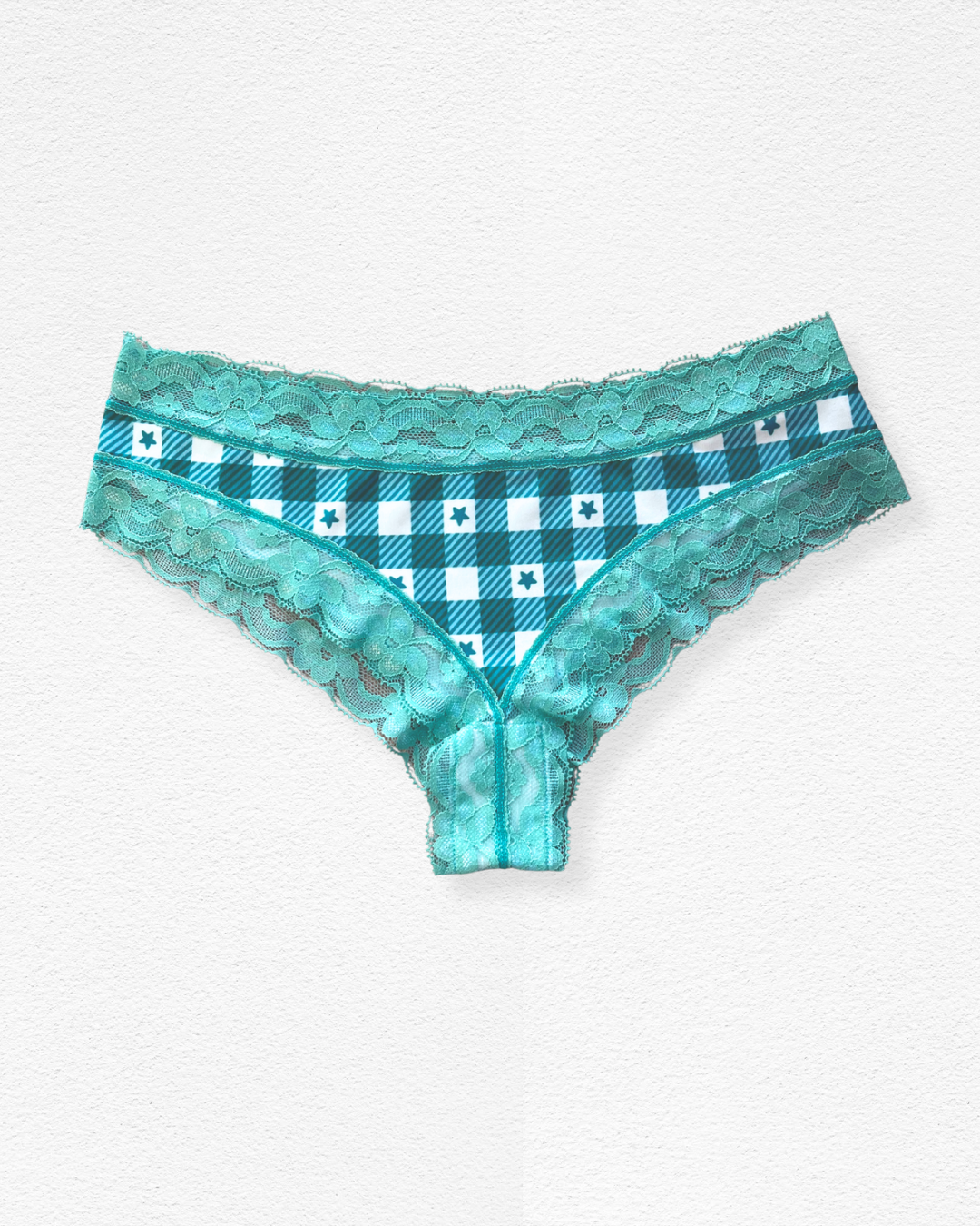 Panty cachetero de encaje