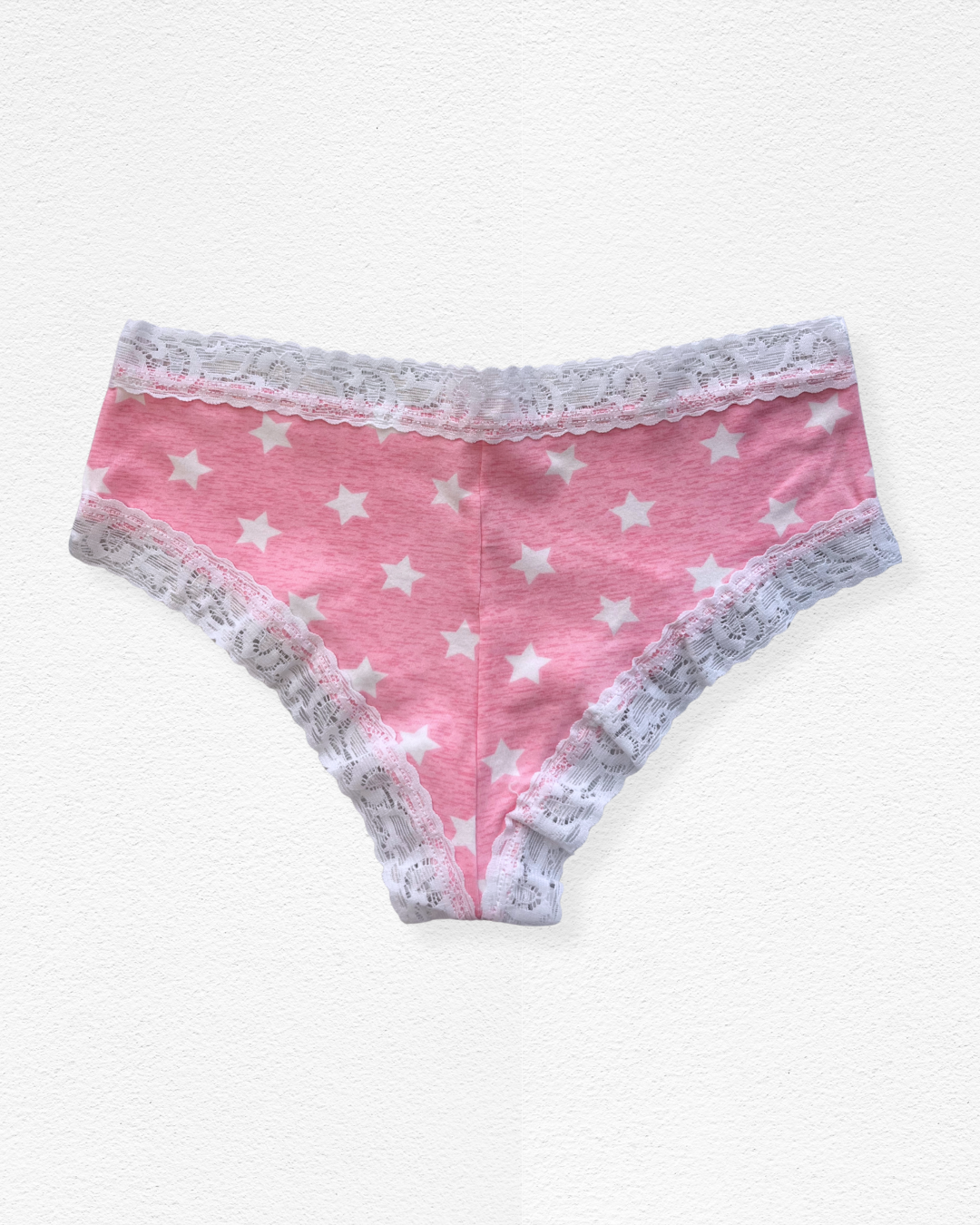 Panty de Algodón con Encaje Clásico