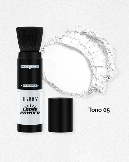 Polvo Suelto con Brocha - Loose Powder