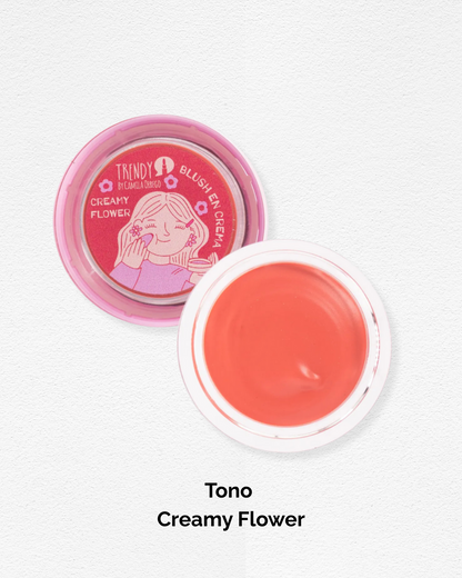 Blush Doble en Crema - Fresita