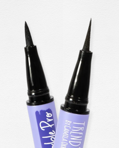 Delineador Negro Doble Punto - Doble Pro Liner