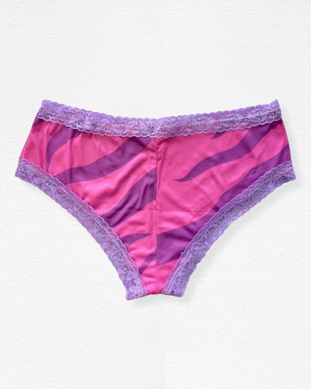 Panty de Algodón con Encaje Clásico