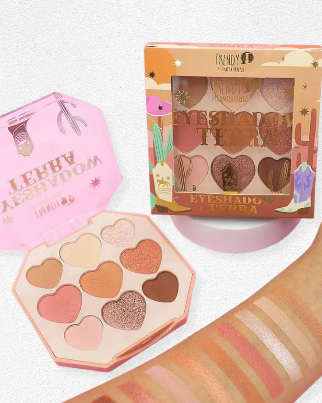 Paleta de Sombras - Eyeshadow Terra
