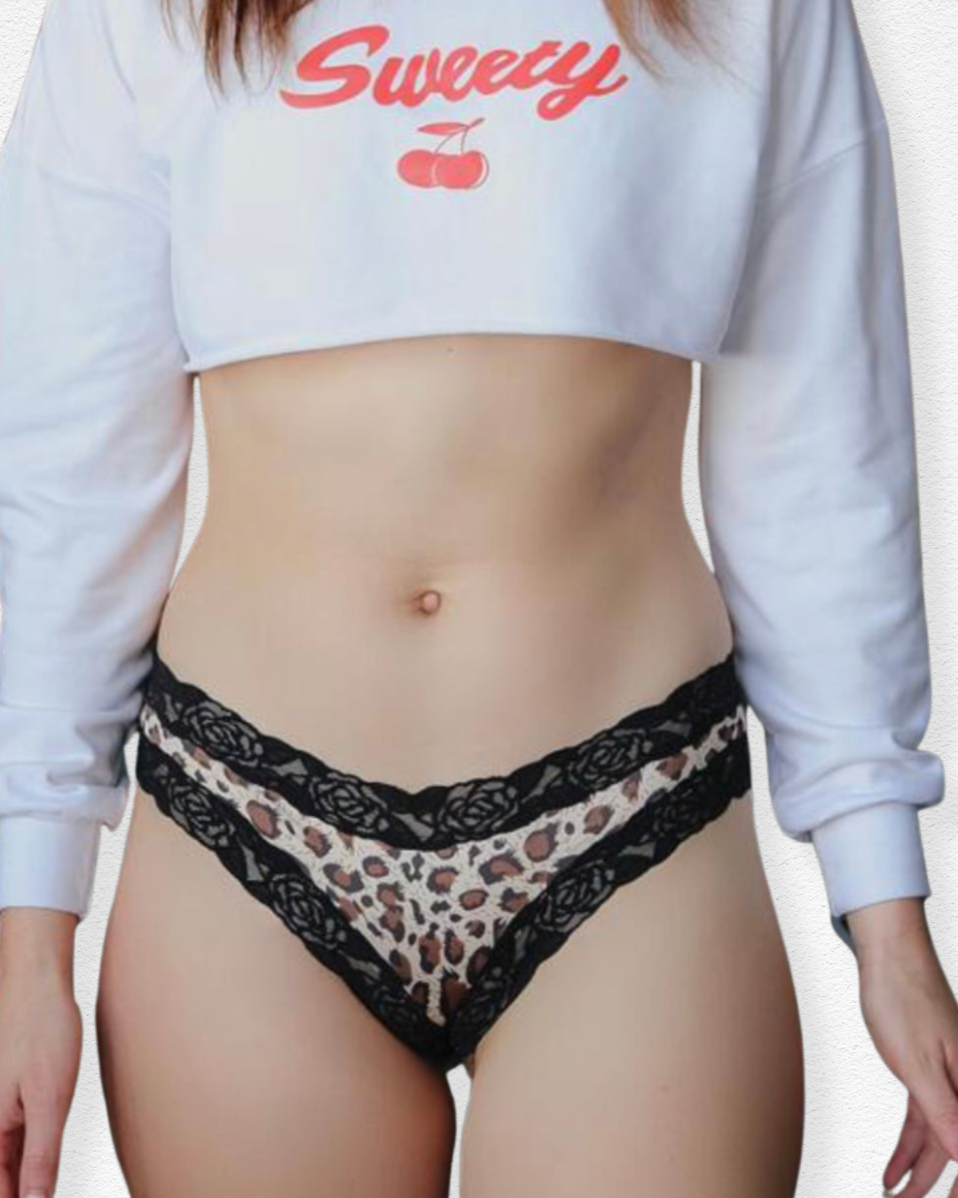 Panty Cachetero con Encaje