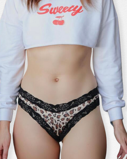 Panty Cachetero con Encaje