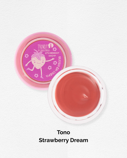 Blush Doble en Crema - Fresita