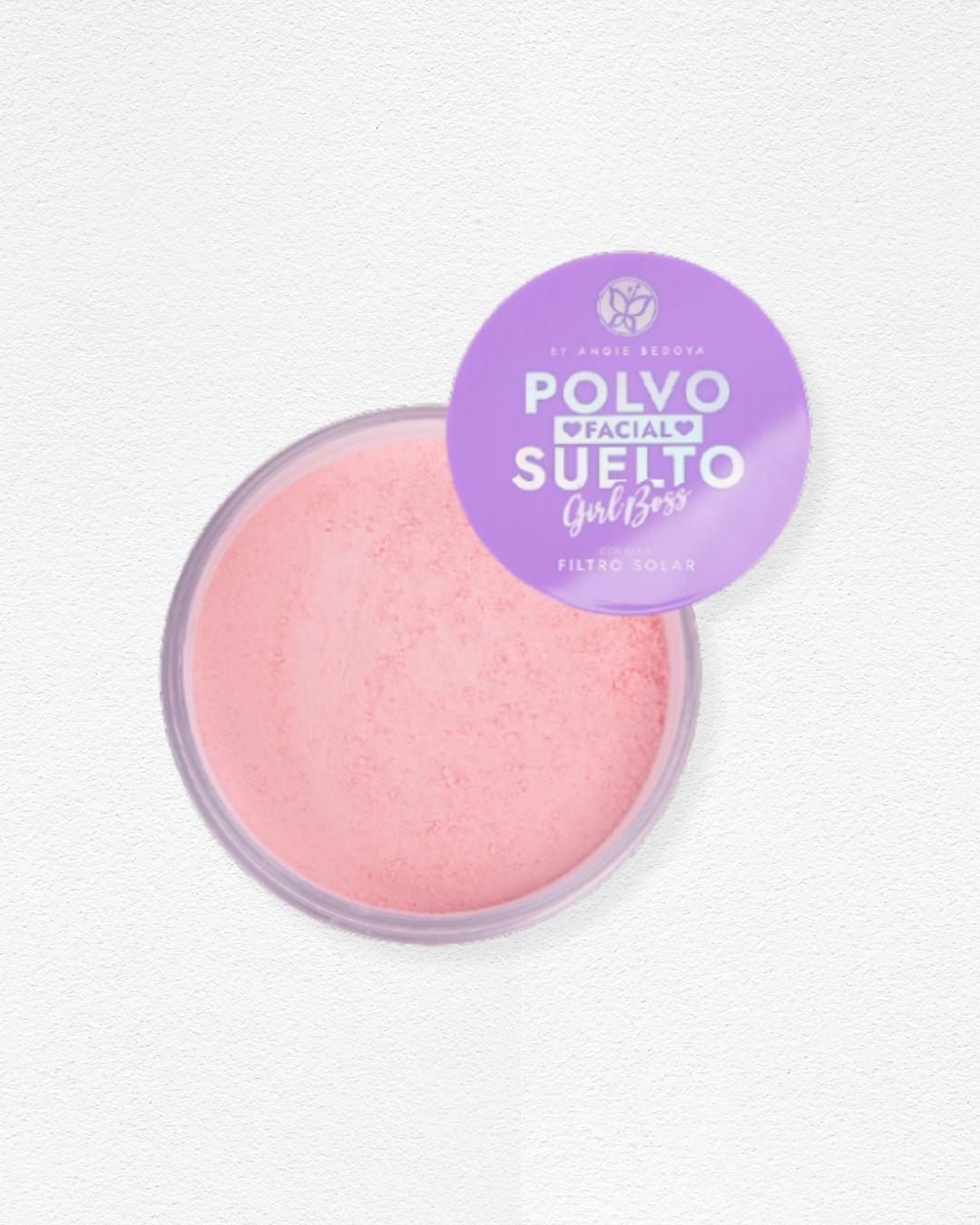 Polvo Facial Suelto Rosado - Girl Boss