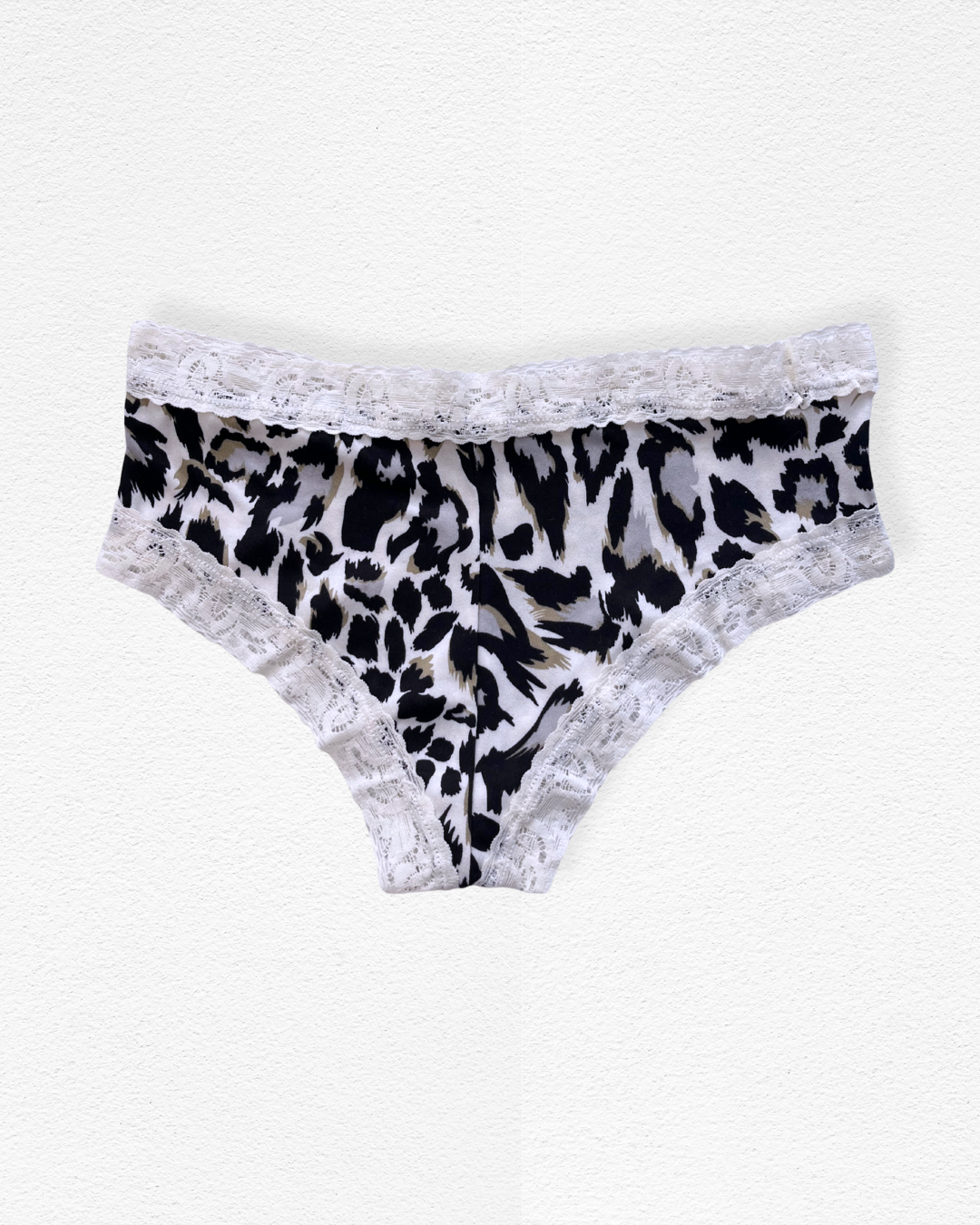 Panty de Algodón con Encaje Clásico