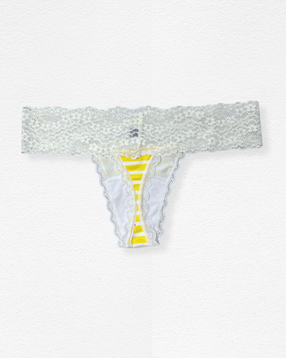 Panty Hilo con Fajón de Encaje