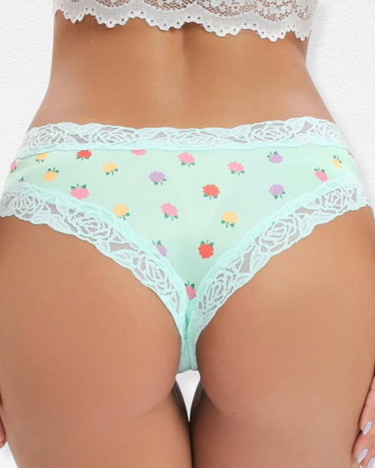 Panty Cachetero con Encaje