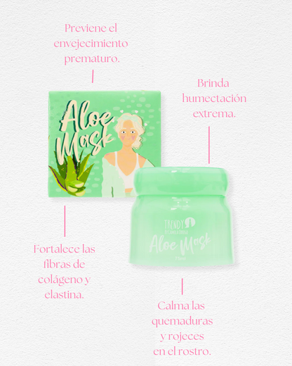 Mascarilla Facial - Aloe Mask