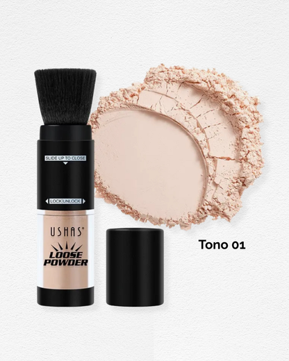 Polvo Suelto con Brocha - Loose Powder