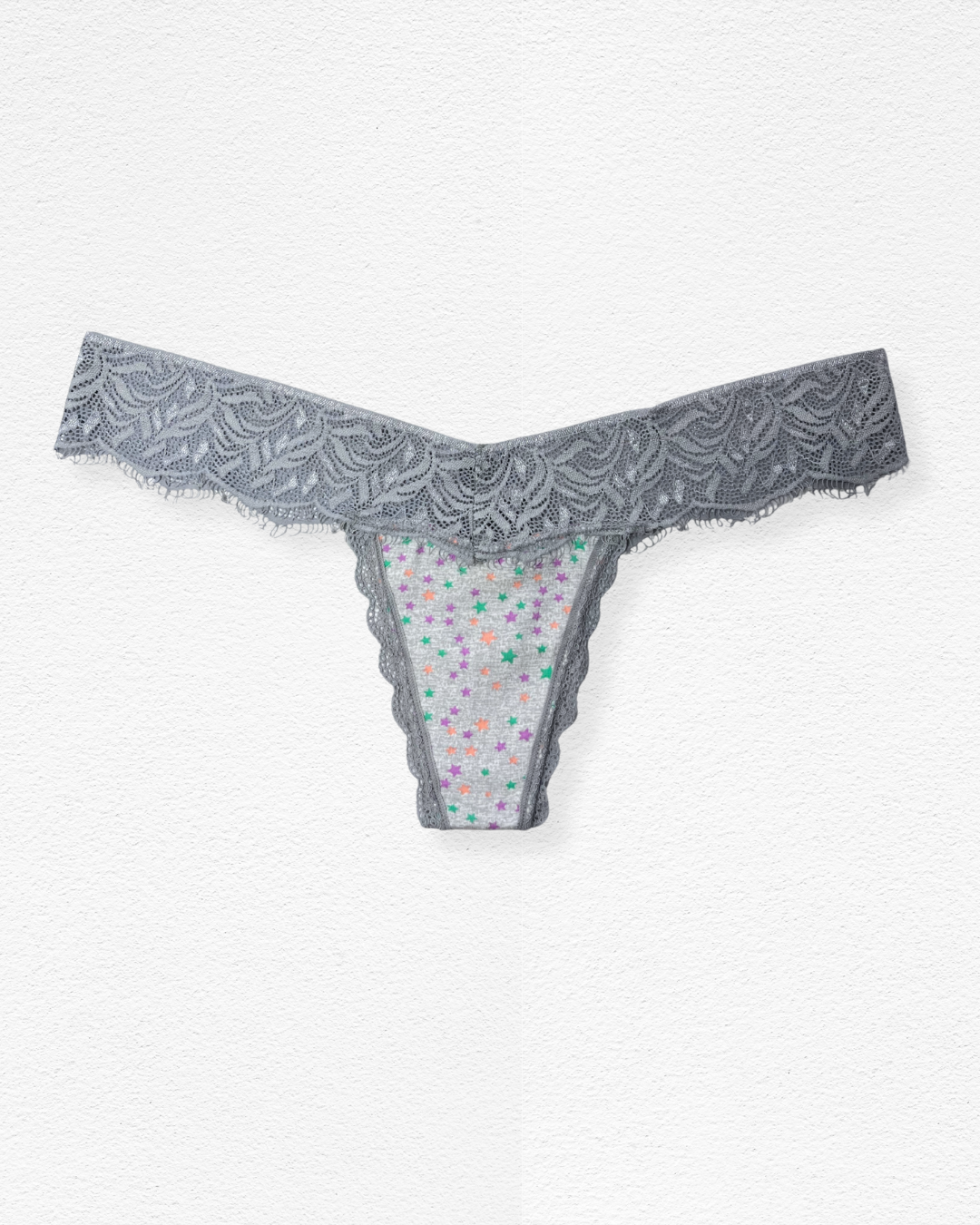 Panty Hilo con Fajón de Encaje