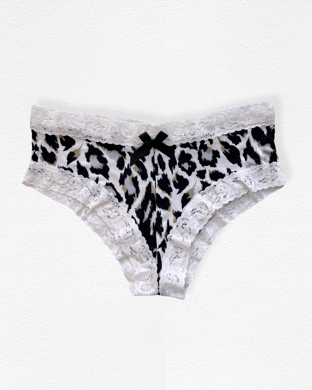 Panty de Algodón con Encaje Clásico