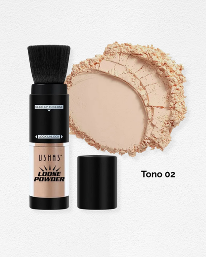 Polvo Suelto con Brocha - Loose Powder