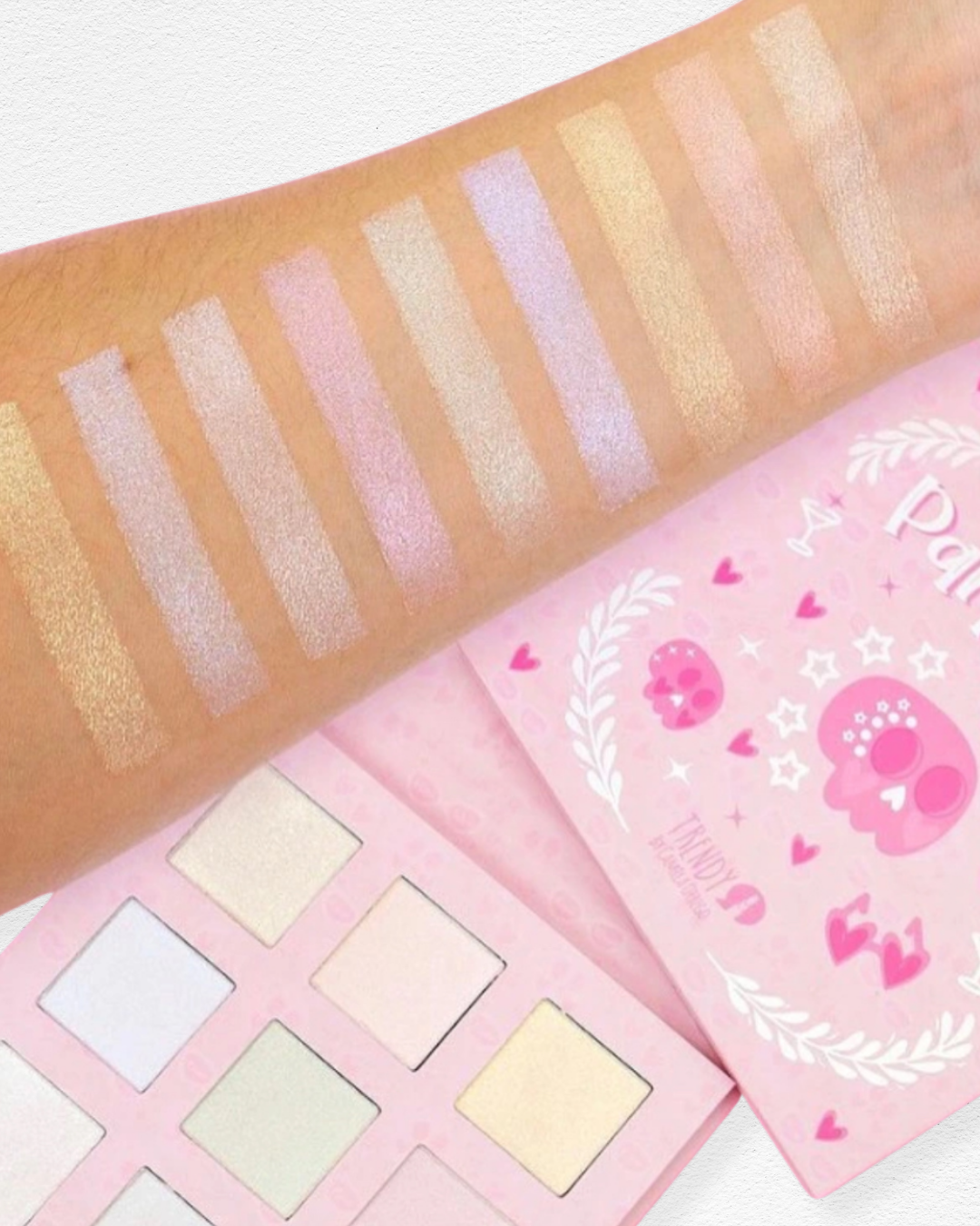 Paleta de Sombras Brillantes - Party Glow