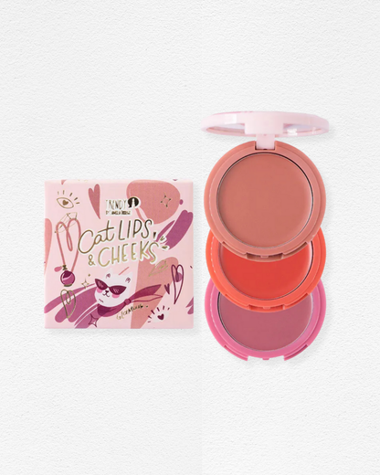 Trío para Labios y Mejillas - Cat Lips & Cheeks