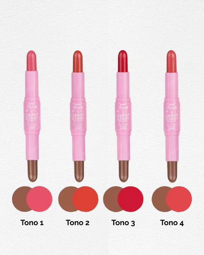 Dúo Rubor y Contorno - Contour & Blush