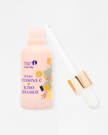 Suero Facial - Vitamina C + Ácido Azelaico