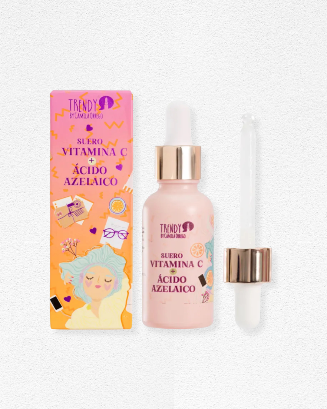 Suero Facial - Vitamina C + Ácido Azelaico