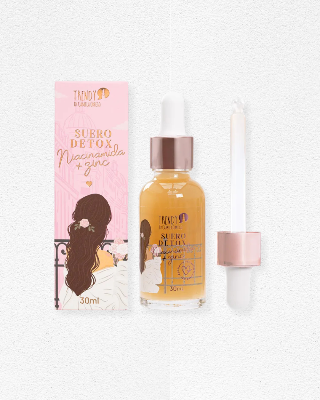 Suero Detox - Niacinamida + Zinc